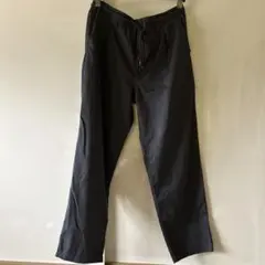 新品メンズLL グレーパンツ ウエストゴム・紐付き