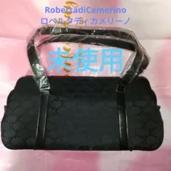 美品✨ロベルタディカメリーノ ワンショルダー ハンドバッグ ブラック 