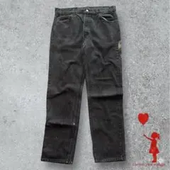 USA製 90s リーバイス 505 W36 先染めブラック デニム#682