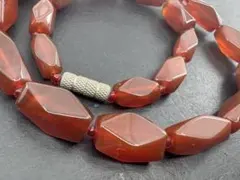 M7692 天然石　ネックレス　ヴィンテージ アクセサリー