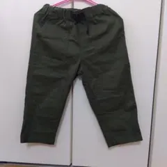 GUオリーブグリーン 長ズボン