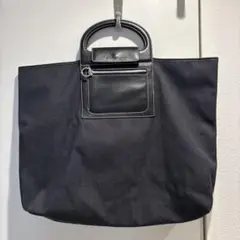 【美品✨】サルヴァトーレフェラガモ　トートバッグ　デニム調　レザーのサムネイル