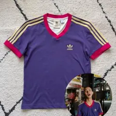 adidas Wales bonner Tシャツ 紫 kid fresino着用 - メルカリ