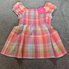 【お値下げ】GYMBOREE キッズ ワンピース チェック柄 100cmのサムネイル