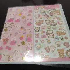 コリラックマ、シールセット リラックマストア