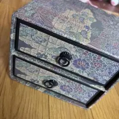 螺鈿細工 牡丹と蝶 アクセサリーケース 小物入れ - メルカリ