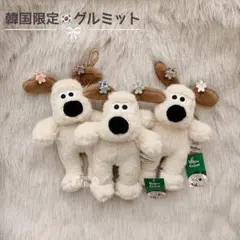 【即日発送】【韓国限定】ウォレスとグルミット ぬいぐるみキーホルダー 16cmのサムネイル