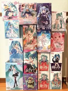 初音ミク フィギュア まとめ売り 23点セット プライズ 未開封品 - メルカリ
