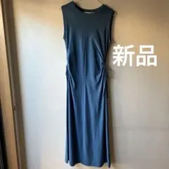 新品タグ付✨️ アナイ リネンライク ノースリーブ ウエストリボン
