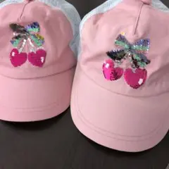 any FAM キッズ キャップ姉妹 2個セット 54cm 56cm