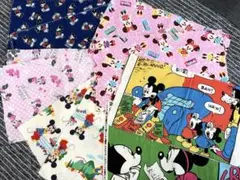 ディズニー 生地 はぎれセット ミッキー ミニー