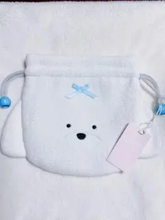 【新品未使用】フェイラー モフモフワンチャン マルチーズ巾着