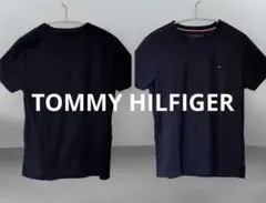 TOMMY HILFIGER 半袖Tシャツ ネイビー M