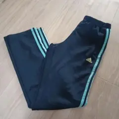 adidas キッズ ジャージ パンツ ネイビー