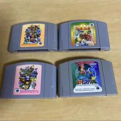 ✨ニンテンドー 64 ゲームソフト４本セット