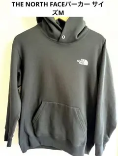 【美品】ノースフェイス バックスクエアロゴパーカー 黒 M NT62040