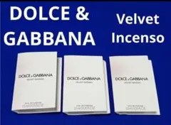 ♦♦D&G VELVET INCENSO EDP♦3個セット♦1.5mlX3のサムネイル