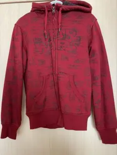 ユニクロ　スターウォーズ　コラボ　パーカー　裏ボア　赤　S
