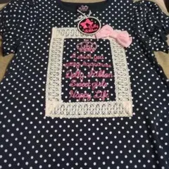 Dolly Ribbon ドット柄 Tシャツ 130サイズ