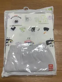 UNIQLO パンどろぼう　おにぎりぼうやのたびだち　ドライパジャマ　100cm