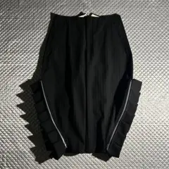 AD2024 25SS ジップフリルパンツ AD2024 25SS ジップフリルパンツ