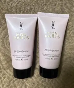 YSL MONPARISパフュームド ボディローション2本　ショッパー付