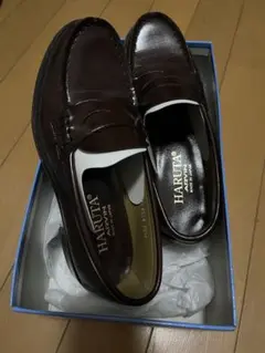 美品！！HARUTA ブラウンレザー ローファー22.5cm