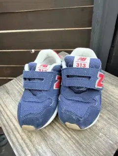 New Balance 313 ネイビー/レッド スニーカー