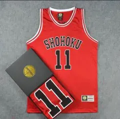 【即購入可・即日発送】SLAMDUNK 湘北 11番 流川枫 ユニフォームのサムネイル