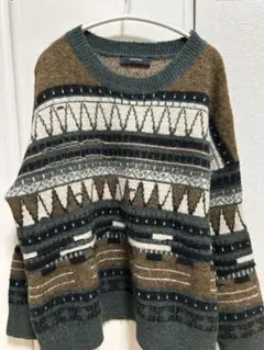 MELANGEウールセーター