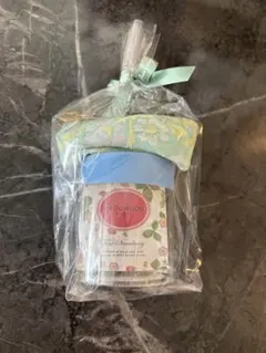 【新品】ウエッジウッドティーバッグ、LAURAASHLEYハンドタオル　リボン付