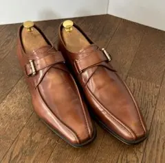 【REGAL】美品！Y819 モンクストラップ/スワールトゥ 26.0cm