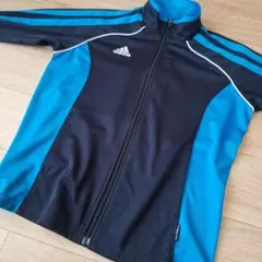 ☆値下げ　アディダス　ジャージ　上着　140　ネイビー