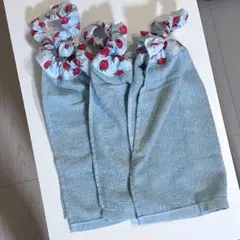 【3枚セット】いちご柄おりこうエプロン