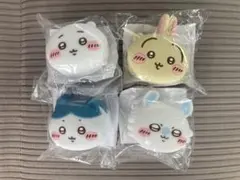 ちいかわ おかおミニシリコンポーチ　ちいかわ　ハチワレ　うさぎ　モモンガ　4種