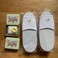 ディズニーランドホテル　スリッパとアメニティキット