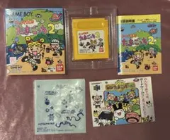 【希少・シール付】ゲームボーイソフト ゲームで発見!! たまごっち2 箱説あり