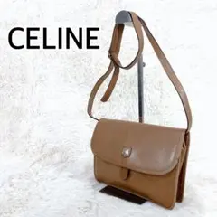 CELINE セリーヌ ヴィンテージ レザー ショルダーバッグのサムネイル
