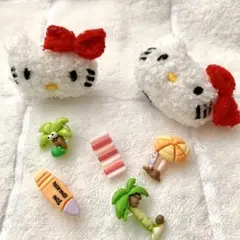 ハローキティ クロックス ジビッツ キティ 7個セット