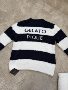 ★新品未使用★GELATO PIQUE ボーダー柄ルームウェア★セットアップ★