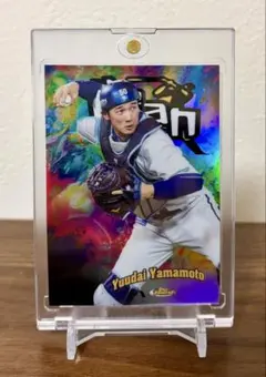 Topps Finest NPB 山本祐大 横浜 インサート