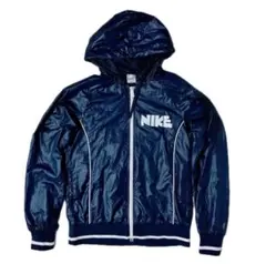 【美品】NIKEゴツナイキ　ナイキ　ナイロンジャケット ゴツナイキ】NIKEナイキ ワンポイント ビッグロゴ 刺繍 ナイロン