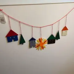 salt フェルトガーランド2点セット　飾り