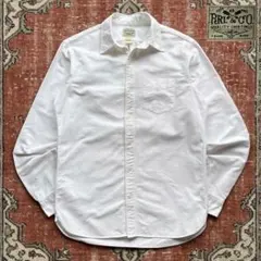 RRL ダブルアールエル オックスフォードシャツ 白シャツ ワークシャツ 長袖のサムネイル