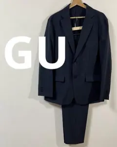 GU　ウォッシャブルテーラードジャケット & テーパードトラウザー　セットアップ