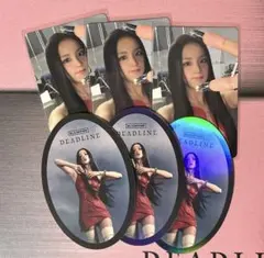 BLACKPINK DEADLINE 封入トレカ ジス 3セット