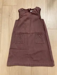 プチバトーコーデュロイワンピース　4ans102