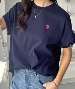 値下げ中【U.S. POLO ASSN】綿100% オーバーサイズＴシャツ