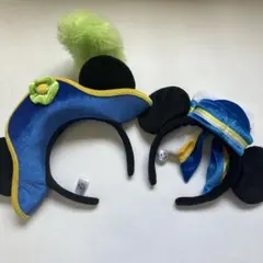 ディズニー　カチューシャ　ミッキー　ミニー　ディズニーシー　初期　2つセット