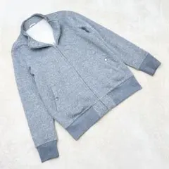 GU ジーユー メンズ パーカー 裏地ボア ノーカラー ポリエステル100% Ｌ